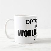 Der beste Vater der Welt - Optometriker Kaffeetasse (Links)