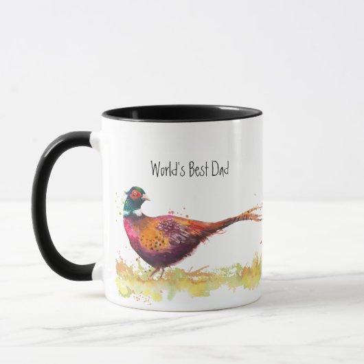 Der beste Vater der Welt, Ring Necked Pheasant, Vo Tasse (Links)