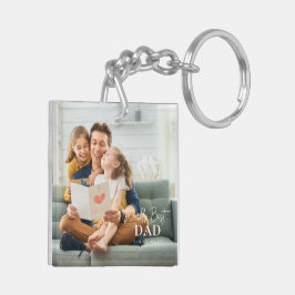 Der beste Vater der Welt seit 20XX Foto Schlüsselanhänger
