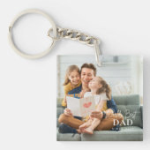 Der beste Vater der Welt seit 20XX Foto Schlüsselanhänger (Vorderseite)