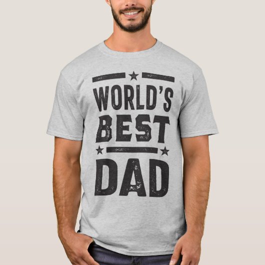 Der beste Vater der Welt T-Shirt (Vorderseite)