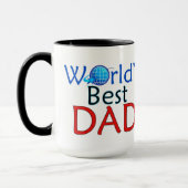 Der beste VATER der Welt - Tasse (Links)