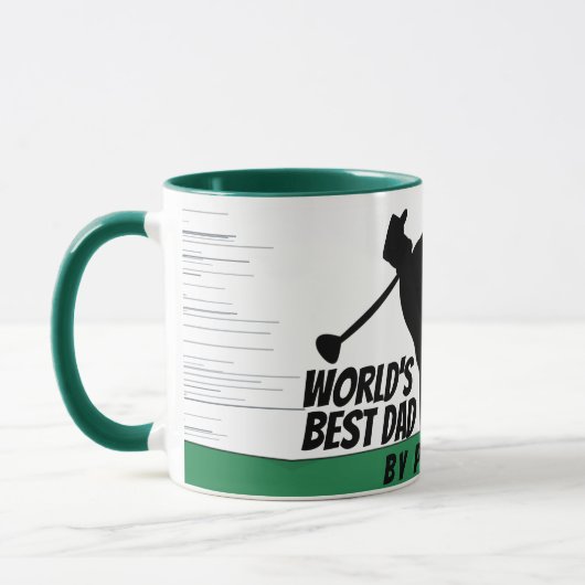Der beste Vater der Welt Tasse (Links)