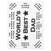 Der beste Vater der Welt Tischdecke (Vorderseite)
