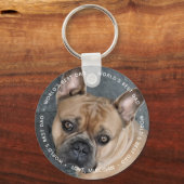 Der beste Vater der Welt - Vater für Haustiere - i Schlüsselanhänger (Vorderseite)