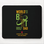 Der beste Vater der Welt | Vater Geschenke Mousepad (Vorne)