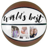 Der beste Vater der Welt | Vatertag-Foto Basketball (Vorderseite)