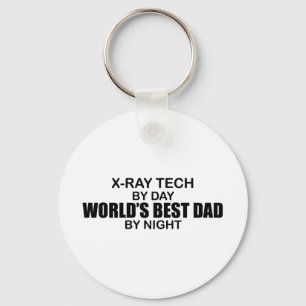 Der beste Vater der Welt - X-Ray Tech Schlüsselanhänger