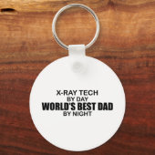 Der beste Vater der Welt - X-Ray Tech Schlüsselanhänger (Vorderseite)