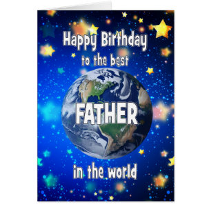 Der beste Vater der Welt zum Geburtstag