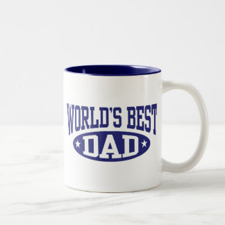 Der beste Vater der Welt Zweifarbige Tasse