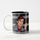 Der beste Vater der Welt Zweifarbige Tasse (Links)