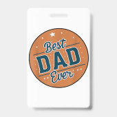 Der beste Vater des Vaters in der Welt Ausweis (Rückseite)