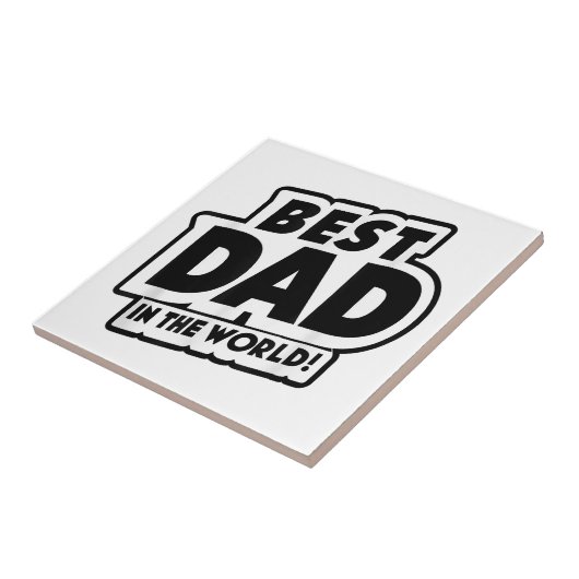 Der beste Vater des Vaters in der Welt Fliese (Seite)