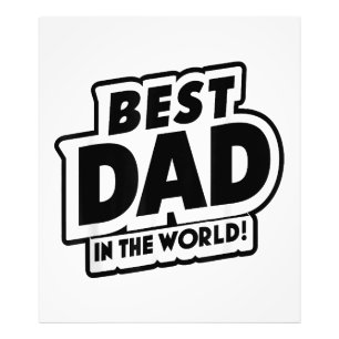 Der beste Vater des Vaters in der Welt Fotodruck