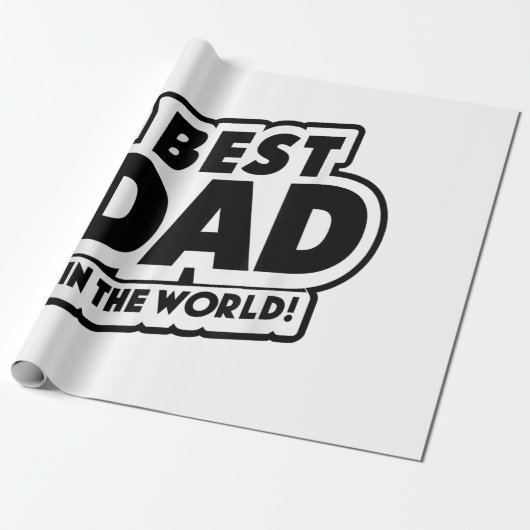Der beste Vater des Vaters in der Welt Geschenkpapier (Ungerollt)
