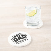 Der beste Vater des Vaters in der Welt Getränkeuntersetzer (Seite)