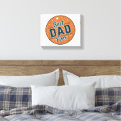 Der beste Vater des Vaters in der Welt Leinwanddruck (Insitu (Schlafzimmer))