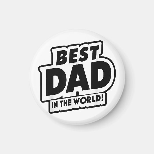 Der beste Vater des Vaters in der Welt Magnet (Vorne)