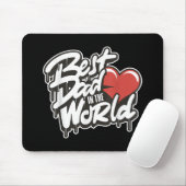 Der beste Vater des Vaters in der Welt Mousepad (Mit Mouse)