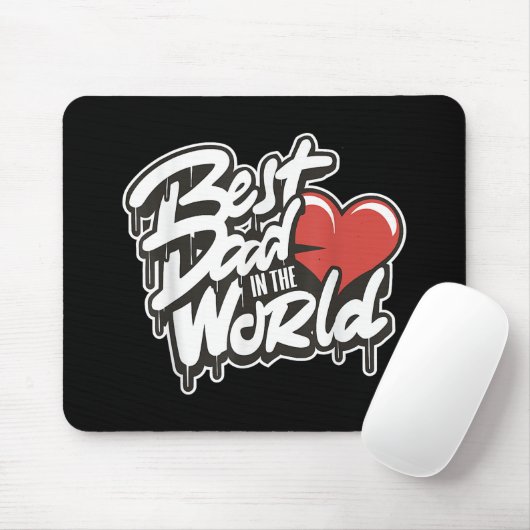 Der beste Vater des Vaters in der Welt Mousepad (Mit Mouse)