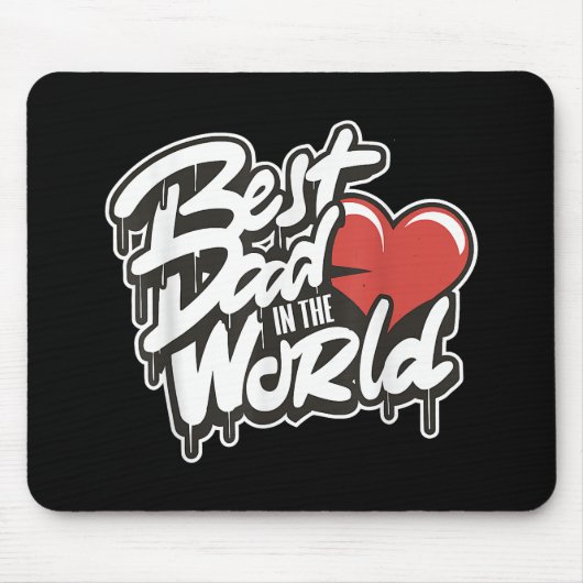 Der beste Vater des Vaters in der Welt Mousepad (Vorne)