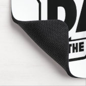 Der beste Vater des Vaters in der Welt Mousepad (Ecke)