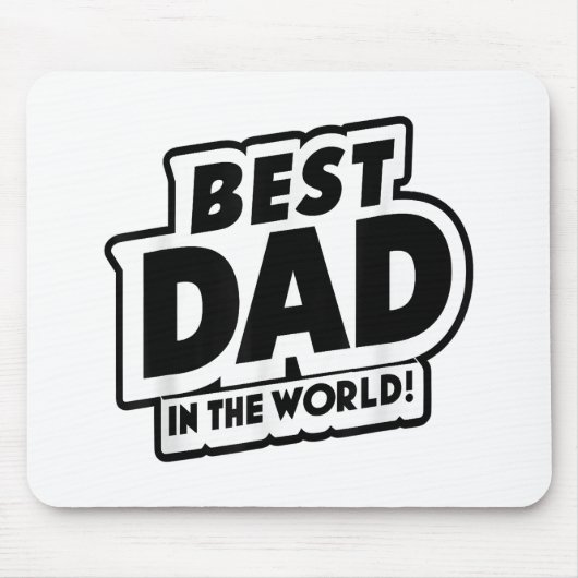 Der beste Vater des Vaters in der Welt Mousepad (Vorne)