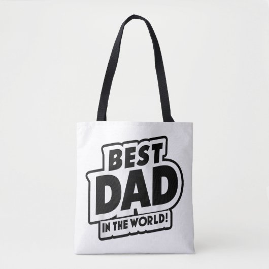 Der beste Vater des Vaters in der Welt Tasche (Vorderseite)