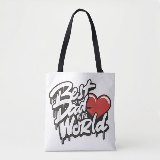 Der beste Vater des Vaters in der Welt Tasche (Vorderseite)