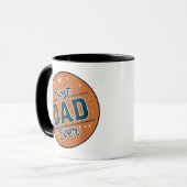 Der beste Vater des Vaters in der Welt Tasse (Vorderseite Links)
