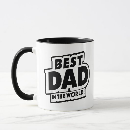 Der beste Vater des Vaters in der Welt Tasse (Links)