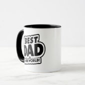 Der beste Vater des Vaters in der Welt Tasse (Vorderseite Links)