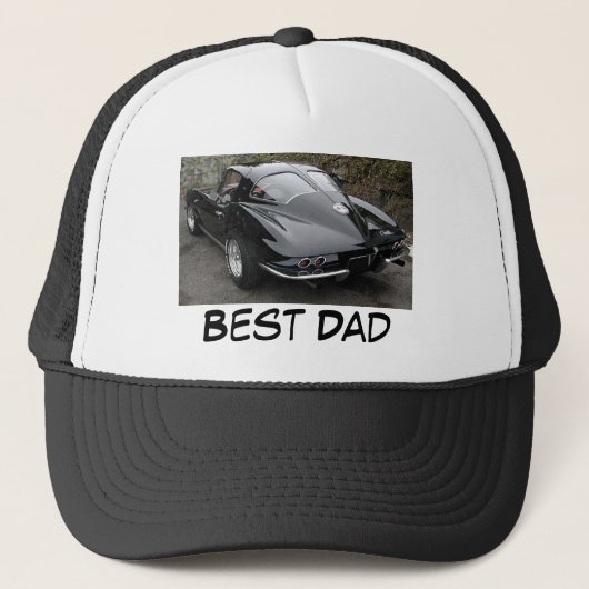 Der beste Vater des Vaters Truckerkappe (Vorderseite)