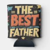 Der beste Vater Dosenkühler (Rückseite)