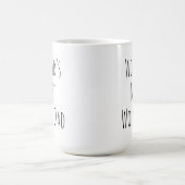 Der beste Vater für Arbeit in der Welt Kaffeetasse (Mittel)