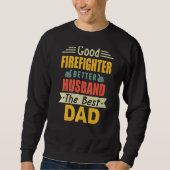 Der beste Vater für F Sweatshirt (Vorderseite)