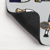Der beste Vater für Sportfans Mousepad (Ecke)