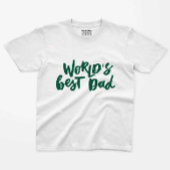 Der beste Vater für Word Baby T-shirt