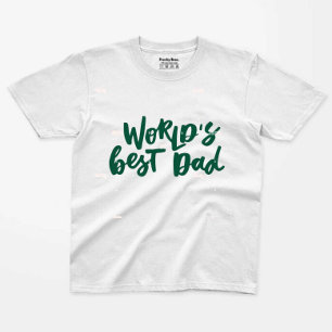 Der beste Vater für Word Baby T-shirt