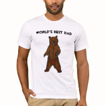 Der beste Vater-Grizzly-Bären-T - Shirt der Welt