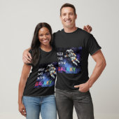 Der beste Vater im Galaxy-Vater T-Shirt (Unisex)