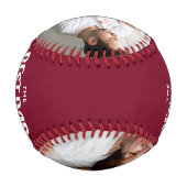 Der beste Vater in den Fotos des Weltjahres Person Baseball (Rückseite)