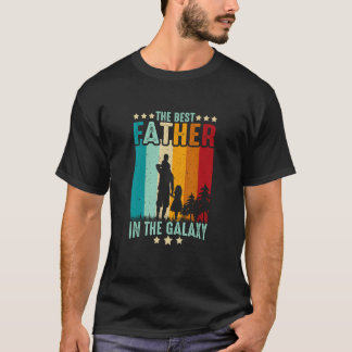 Der beste Vater in der Galaxie Vater Vater's Day M T-Shirt