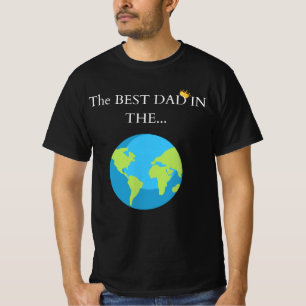🌍 "Der beste Vater in der... Welt! 👑   Premium F T-Shirt
