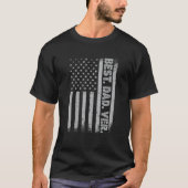 Der beste Vater je Amerika Flag Geschenk für Männe T-Shirt (Vorderseite)