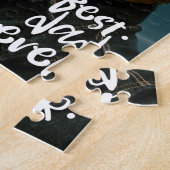 Der beste Vater je benutzerdefinierten Foto Vatert Puzzle (Seite)