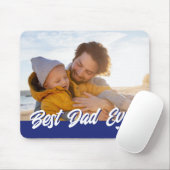 Der beste Vater je Custom Foto Vathage Day Mousepad (Mit Mouse)