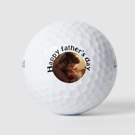 Der beste Vater je Golfball (Vorderseite)