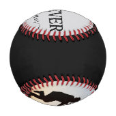 Der beste Vater je nach Foto Vatertag Baseball (Rückseite)